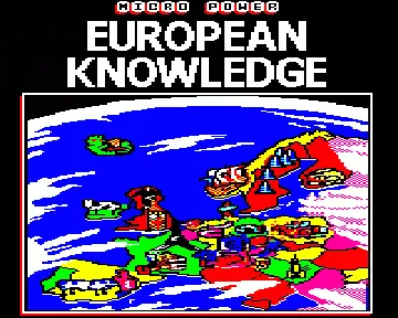 European Knowledge (1984)(Micro Power)[a] screen shot title